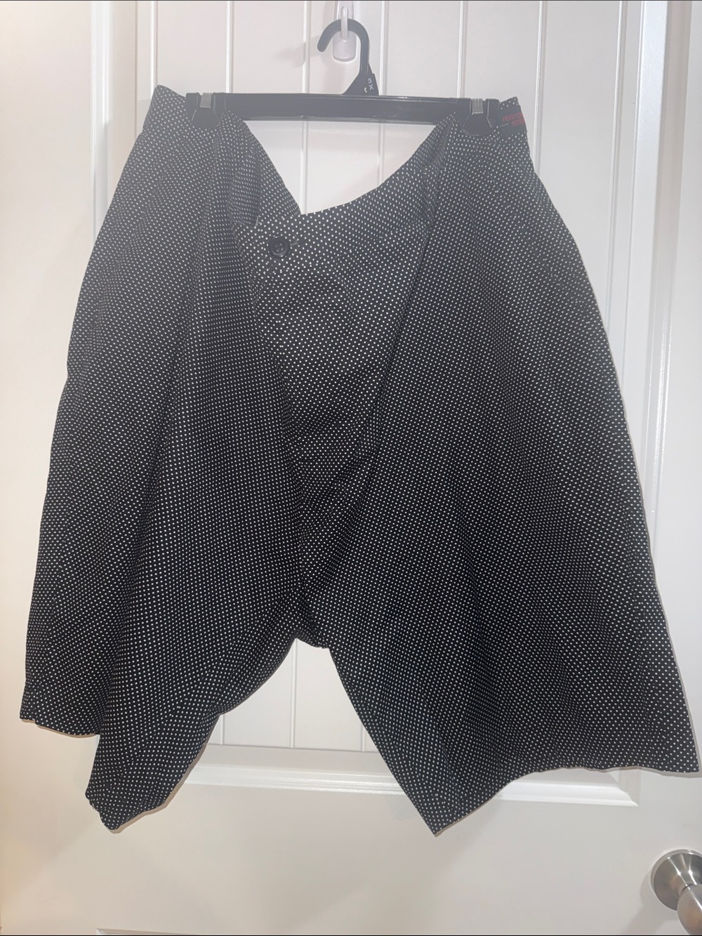 Black and White Polka Dot Shorts